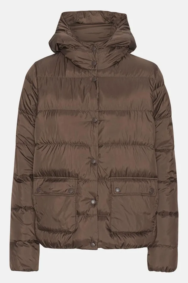 Ilse Jacobsen Down Jacket 8211 Chocolate Brown Women Jackets And Coats