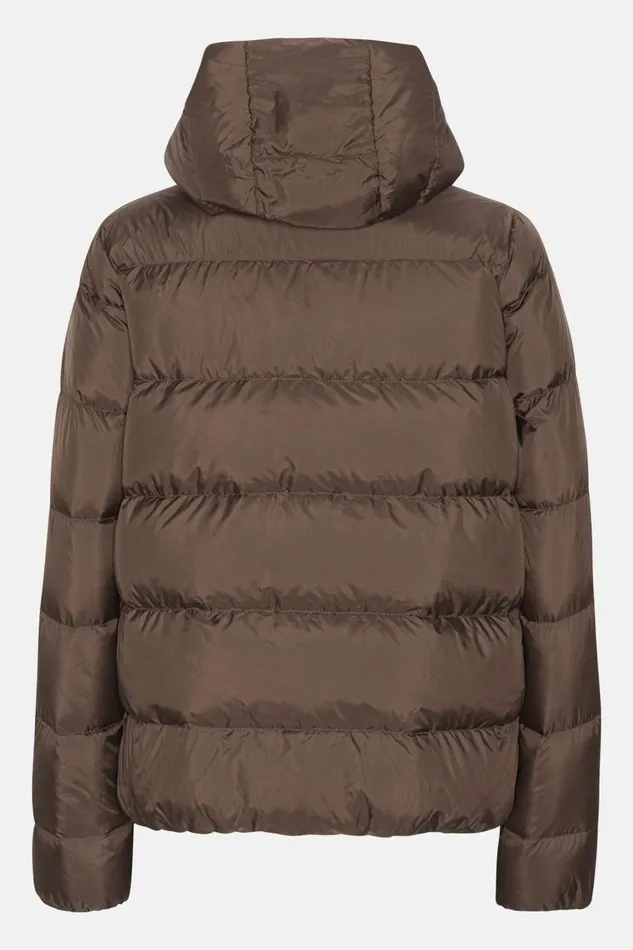 Ilse Jacobsen Down Jacket 8211 Chocolate Brown Women Jackets And Coats