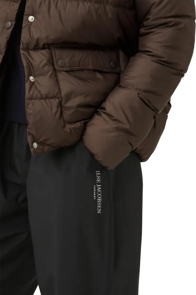 Ilse Jacobsen Down Jacket 8211 Chocolate Brown Women Jackets And Coats