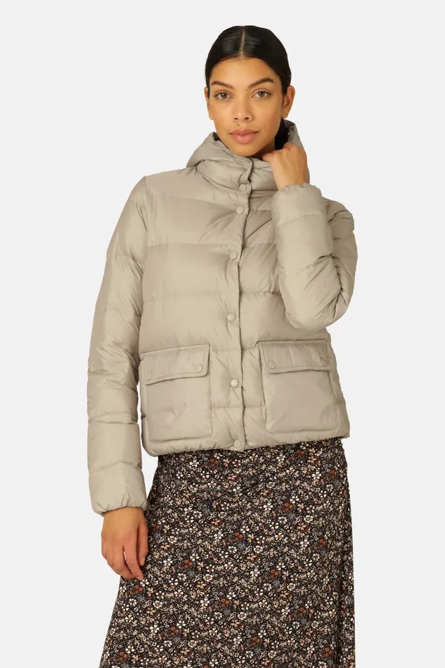 Ilse Jacobsen Down Jacket 8211 Cobblestone Women Jackets And Coats