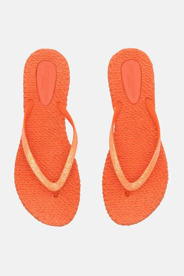 Ilse Jacobsen Flip Flop With Glitter 8211 Hot Orange Women Flip Flops Ilse Jacobsen Flip Flop With Glitter 8211 Hot Orange Women Flip Flops