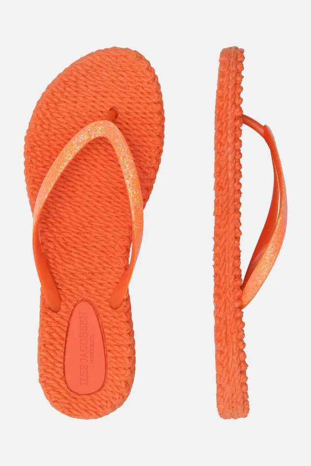 Ilse Jacobsen Flip Flop With Glitter 8211 Hot Orange Women Flip Flops Ilse Jacobsen Flip Flop With Glitter 8211 Hot Orange Women Flip Flops