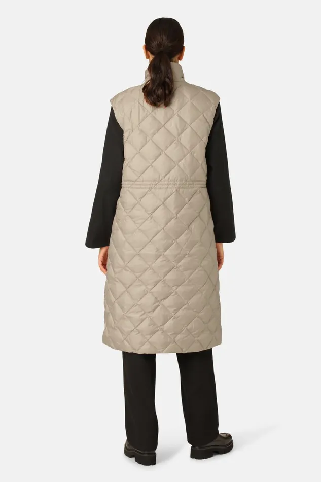 Ilse Jacobsen Long Down Vest 8211 Cobblestone Women Jackets And Coats Ilse Jacobsen Long Down Vest 8211 Cobblestone Women Jackets And Coats