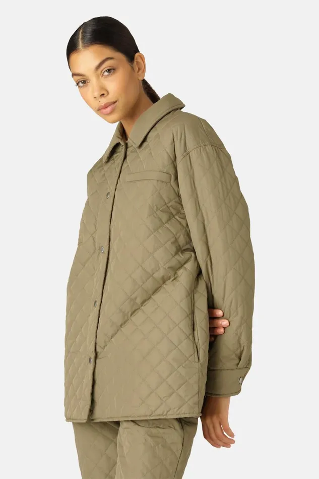Ilse Jacobsen Quilt Jacket 8211 Sage Women Jackets And Coats
