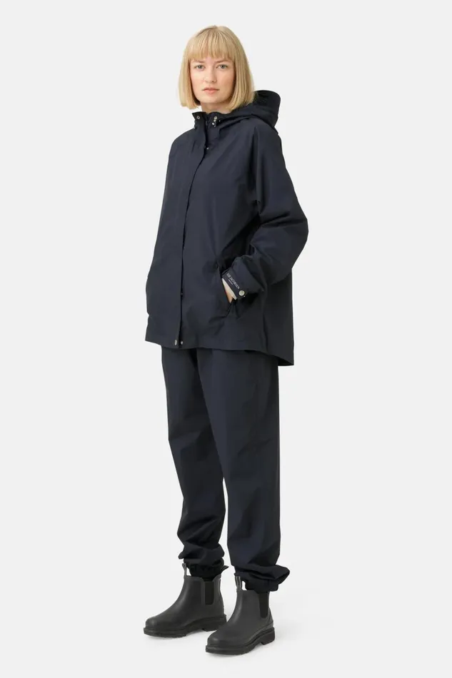 Ilse Jacobsen Rain Jacket 8211 Dark Indigo Women Raincoats