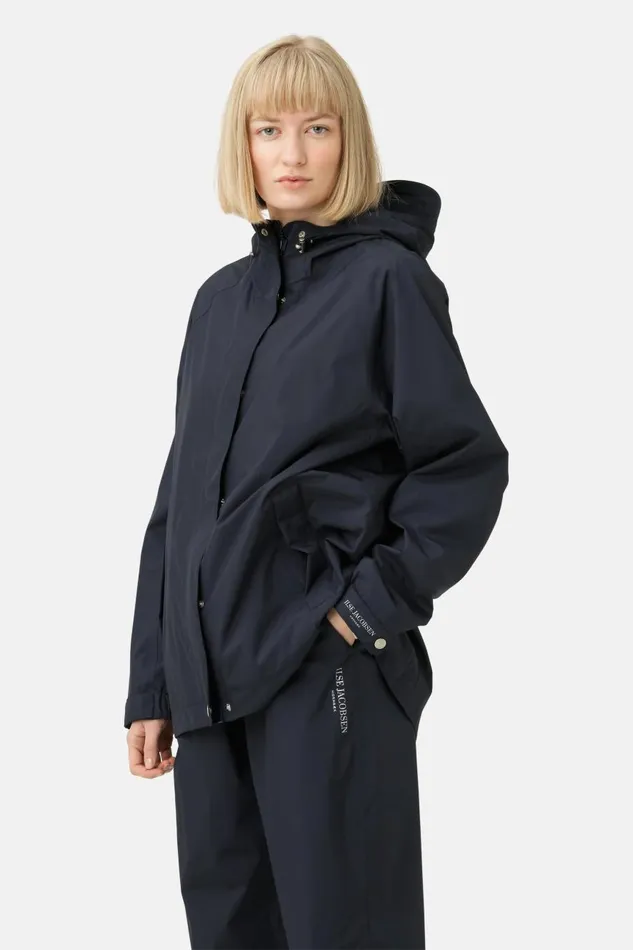 Ilse Jacobsen Rain Jacket 8211 Dark Indigo Women Raincoats