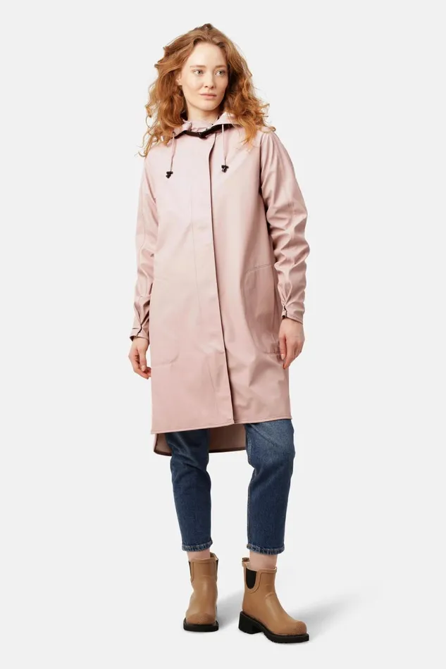 Ilse Jacobsen Raincoat 8211 Adobe Rose Women Raincoats