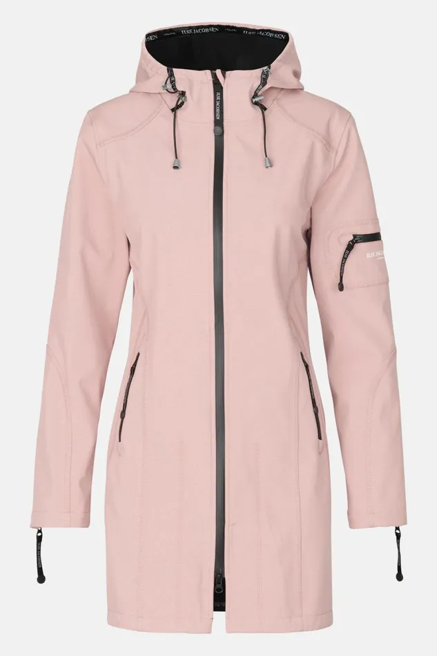 Ilse Jacobsen Raincoat 8211 Adobe Rose Women Raincoats