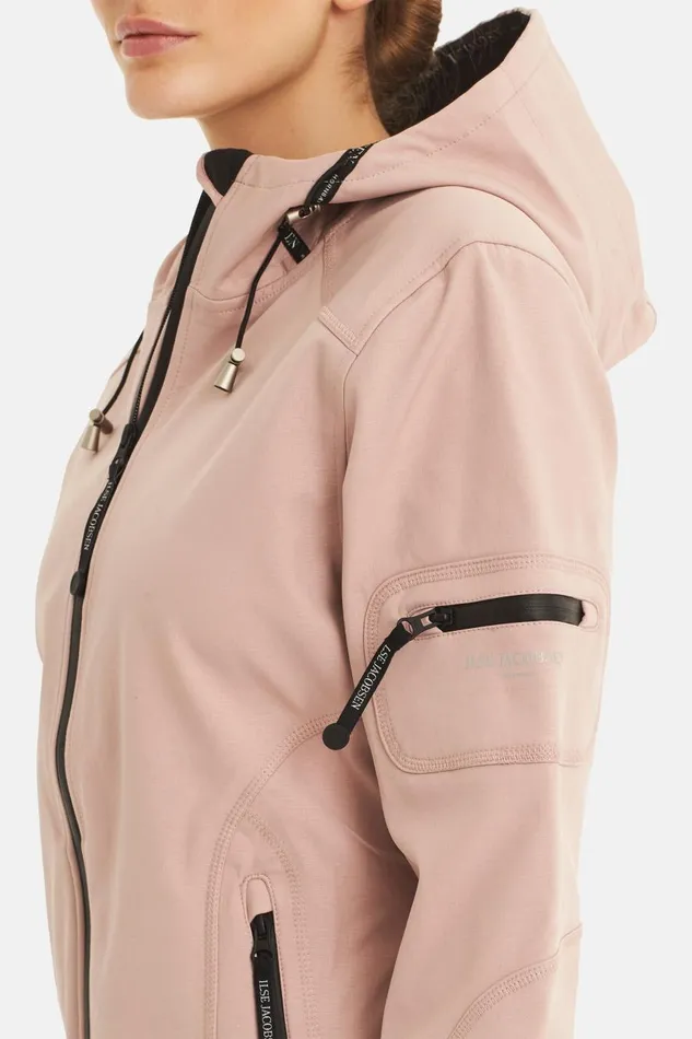 Ilse Jacobsen Raincoat 8211 Adobe Rose Women Raincoats