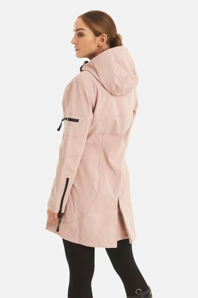 Ilse Jacobsen Raincoat 8211 Adobe Rose Women Raincoats