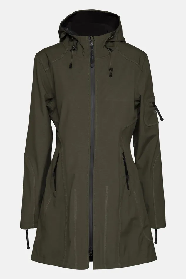 Ilse Jacobsen Raincoat 8211 Army Women Raincoats