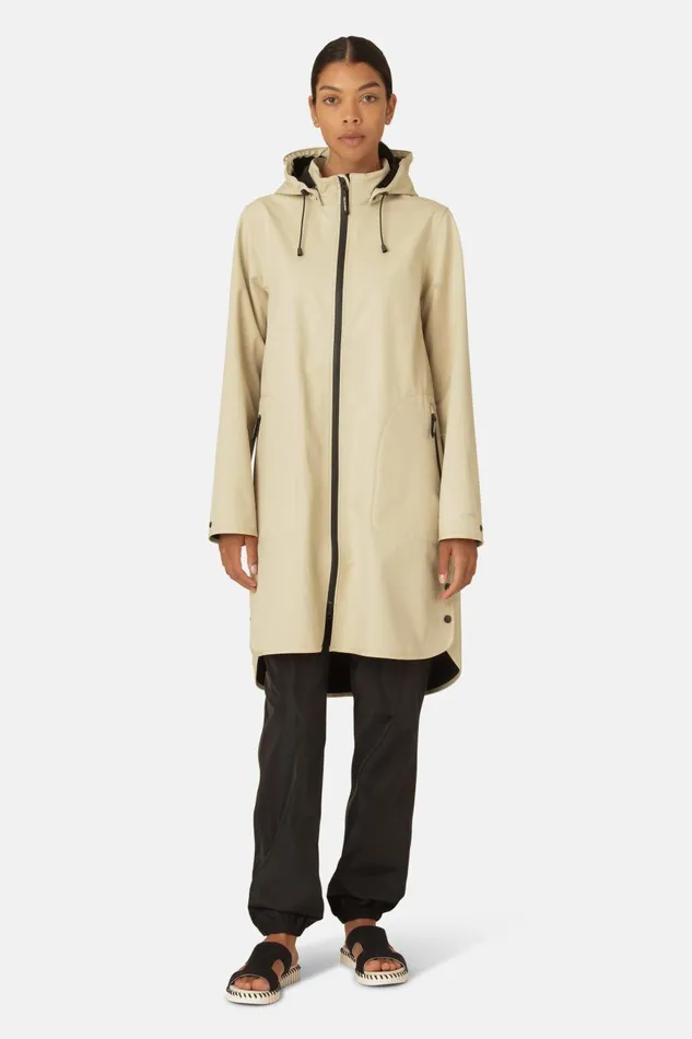 Ilse Jacobsen Raincoat 8211 Beige Women Raincoats