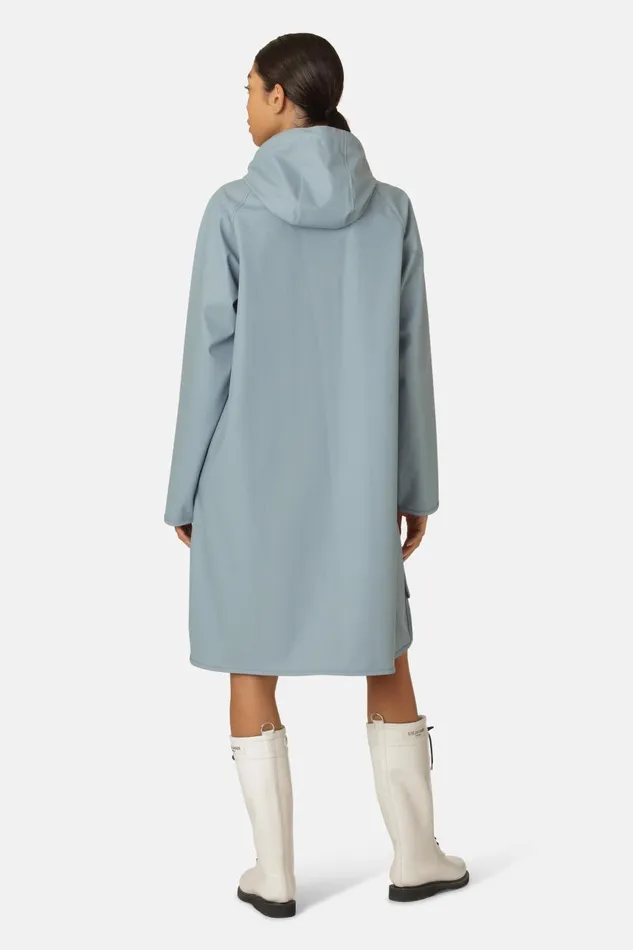 Ilse Jacobsen Raincoat 8211 Blue Cloud Women Raincoats Ilse Jacobsen Raincoat 8211 Blue Cloud Women Raincoats