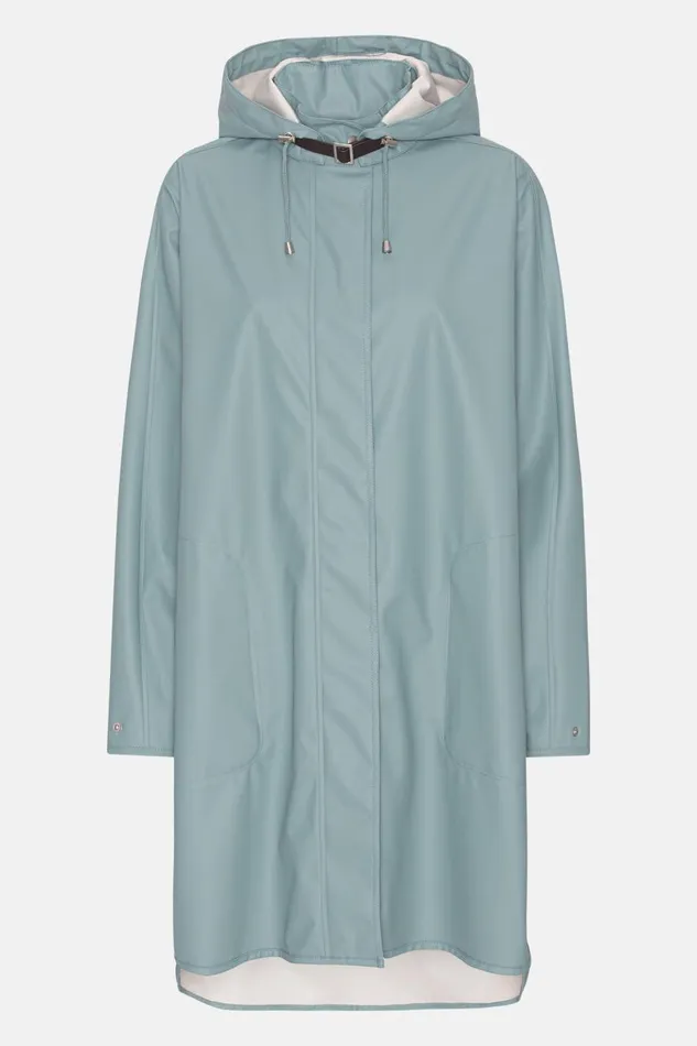 Ilse Jacobsen Raincoat 8211 Blue Cloud Women Raincoats Ilse Jacobsen Raincoat 8211 Blue Cloud Women Raincoats