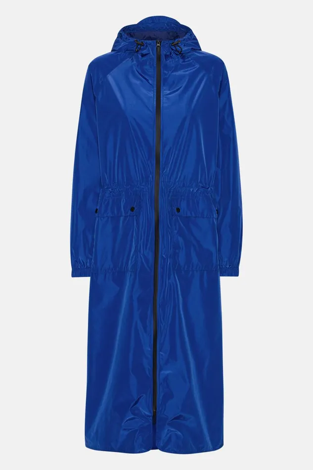 Ilse Jacobsen Raincoat 8211 Blue Web Women Raincoats Ilse Jacobsen Raincoat 8211 Blue Web Women Raincoats
