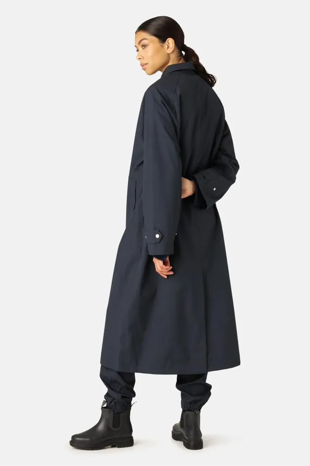 Ilse Jacobsen Raincoat 8211 Dark Indigo Women Raincoats