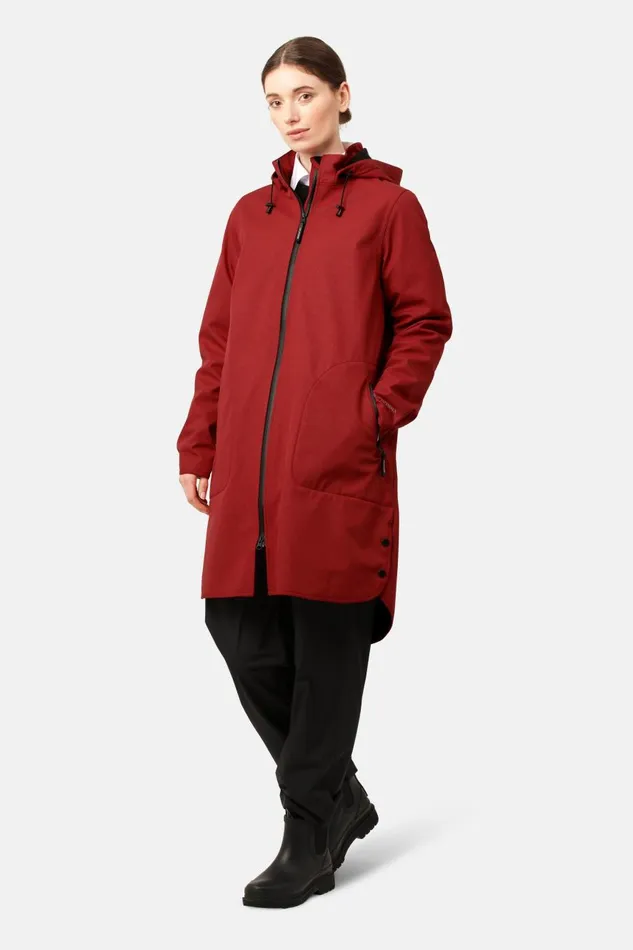 Ilse Jacobsen Raincoat 8211 Rhubarb Women Raincoats