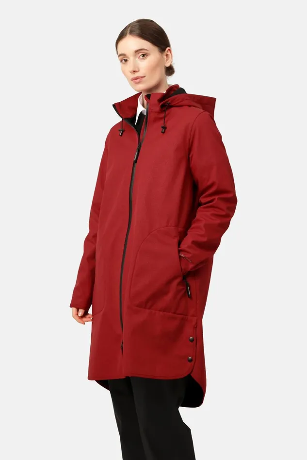 Ilse Jacobsen Raincoat 8211 Rhubarb Women Raincoats
