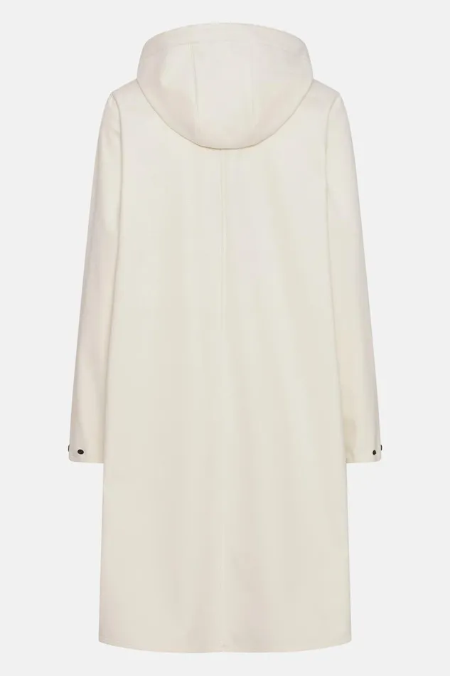 Ilse Jacobsen Raincoat 8211 White Sugar Women Raincoats