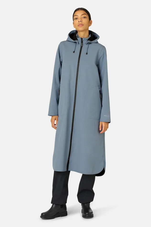 Ilse Jacobsen Raincoat 8211 Winter Ocean Women Raincoats