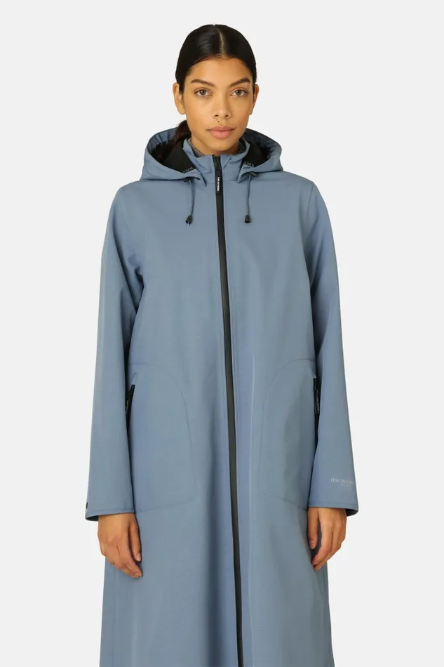 Ilse Jacobsen Raincoat 8211 Winter Ocean Women Raincoats