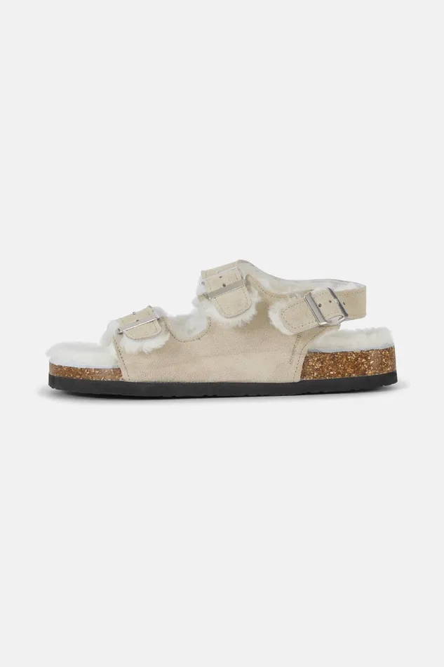 Ilse Jacobsen Sandal With Straps 8211 Bleached Sand Women Sandals Ilse Jacobsen Sandal With Straps 8211 Bleached Sand Women Sandals