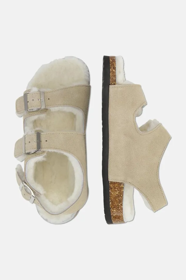 Ilse Jacobsen Sandal With Straps 8211 Bleached Sand Women Sandals Ilse Jacobsen Sandal With Straps 8211 Bleached Sand Women Sandals