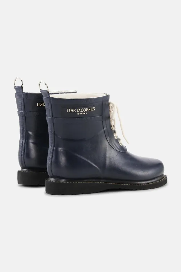 Ilse Jacobsen Short Rubber Boots 8211 Dark Indigo Women Rainboots Short