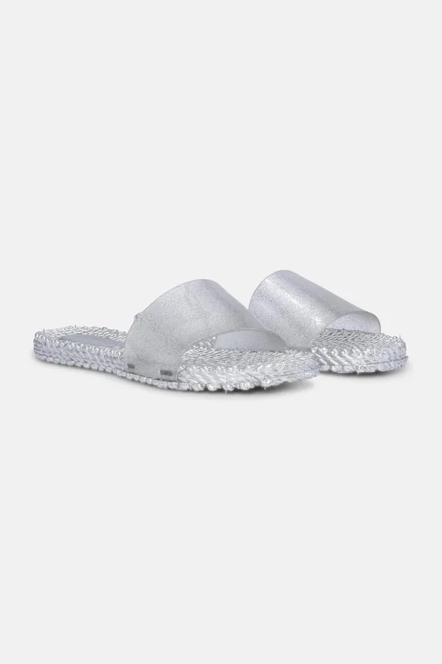 Ilse Jacobsen SlipOn Flip Flops 8211 Silver Women Flip Flops