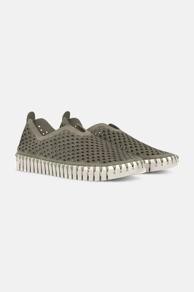Ilse Jacobsen Tulip SlipIn 8211 Army Women Tulip Flats