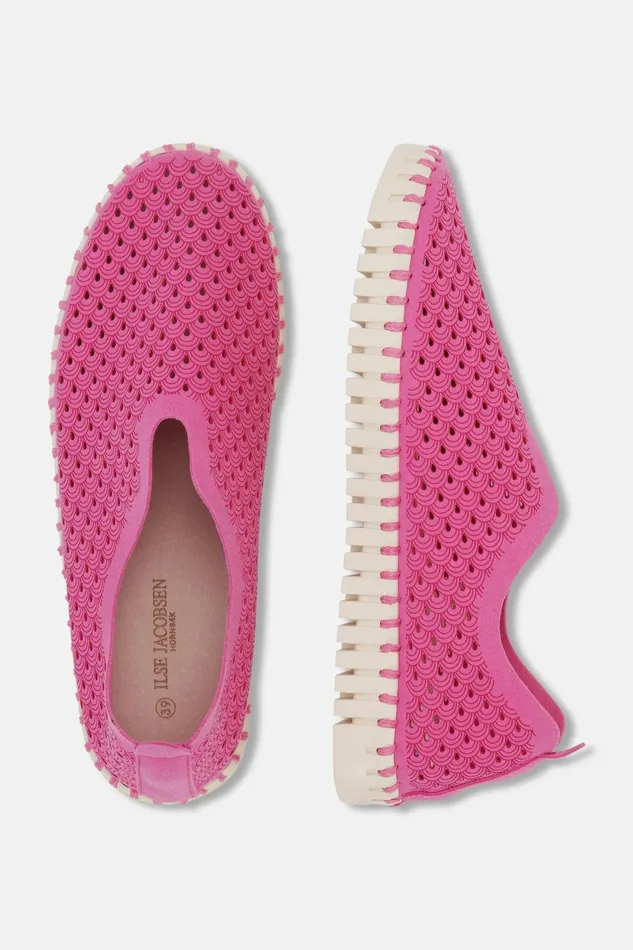 Ilse Jacobsen Tulip SlipIn 8211 Rose Violet Women Tulip Flats Ilse Jacobsen Tulip SlipIn 8211 Rose Violet Women Tulip Flats