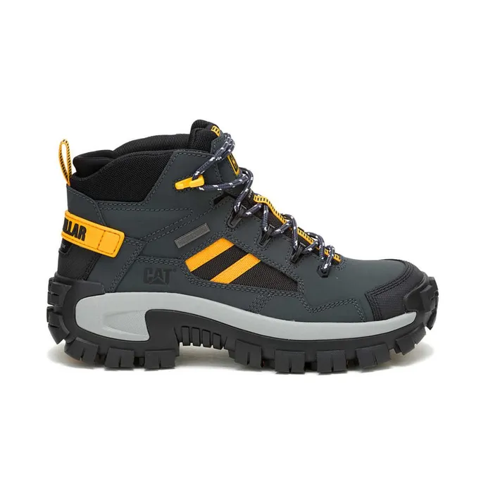 Invader Mid Vent Waterproof Composite Toe Work Boot Dark Shadows Men Cat Footwear Boots