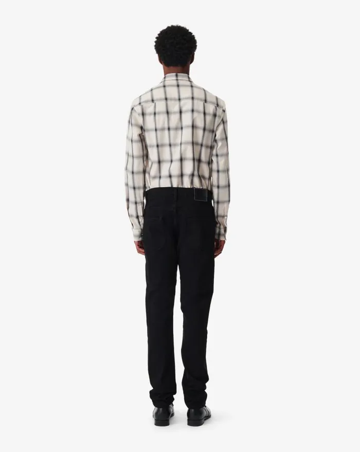 IRO GIANO TAPERED JEANS Black Men Jeans and Trousers