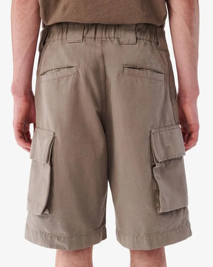 IRO JOOBY DENIM CARGO SHORTS Taupe Men Jeans and Trousers