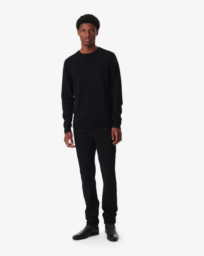 IRO MALEYO ROUNDNECK WOOL SWEATER Black Men Sweaters