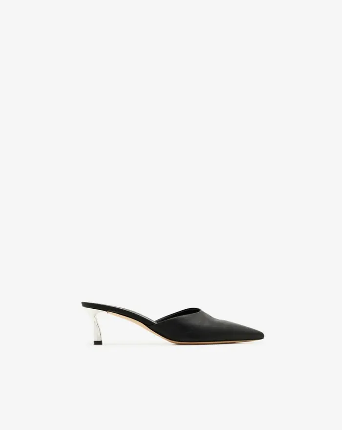 IRO MUMU MULES Black Women Sandals