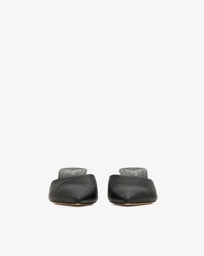 IRO MUMU MULES Black Women Sandals