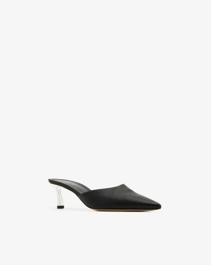 IRO MUMU MULES Black Women Sandals