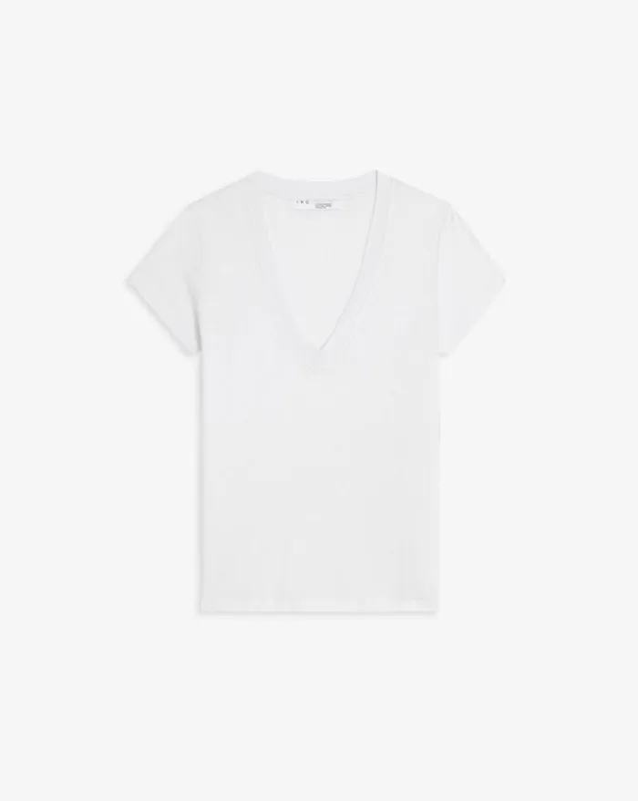 IRO RODEO LOWCUT TSHIRT Black Women Tshirts