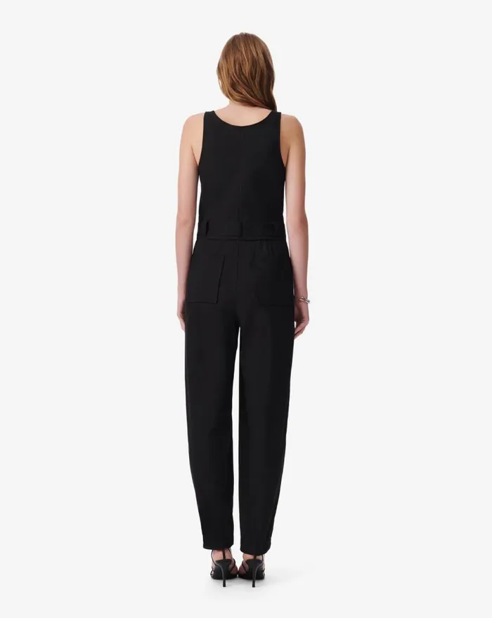IRO ZALIS ZIPPER JUMPSUIT Black Women Jumpsuits