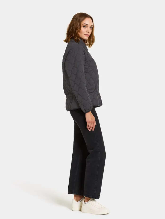 Isa Jacket Black Women Didriksons Spring Jackets