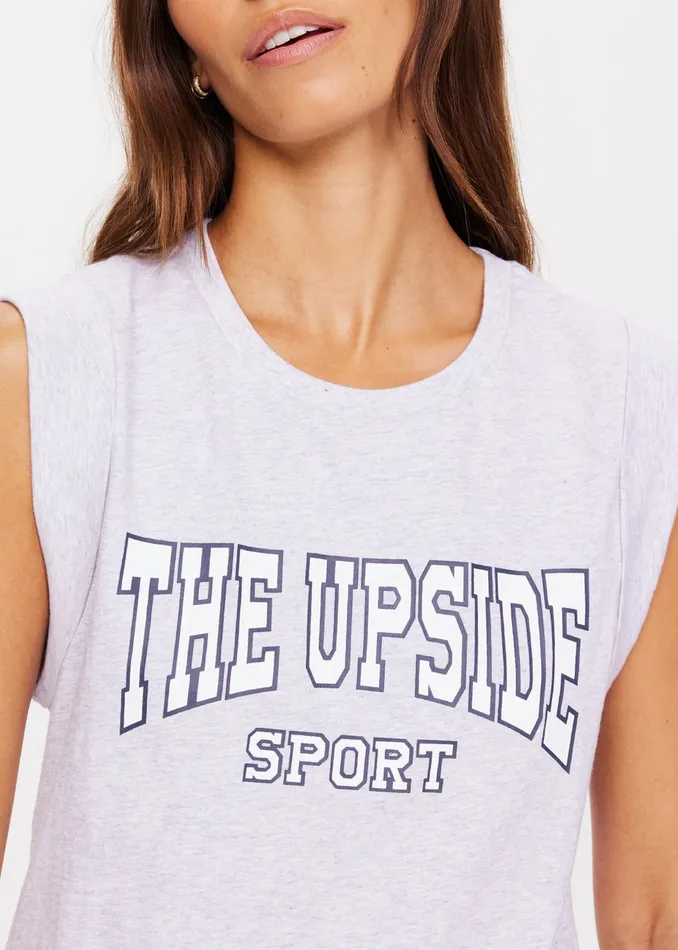 IVY LEAGUE MUSCLE TANK Shirts and Tanks THE UPSIDE Women IVY LEAGUE MUSCLE TANK Shirts and Tanks THE UPSIDE Women