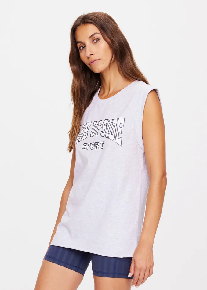 IVY LEAGUE MUSCLE TANK Shirts and Tanks THE UPSIDE Women IVY LEAGUE MUSCLE TANK Shirts and Tanks THE UPSIDE Women