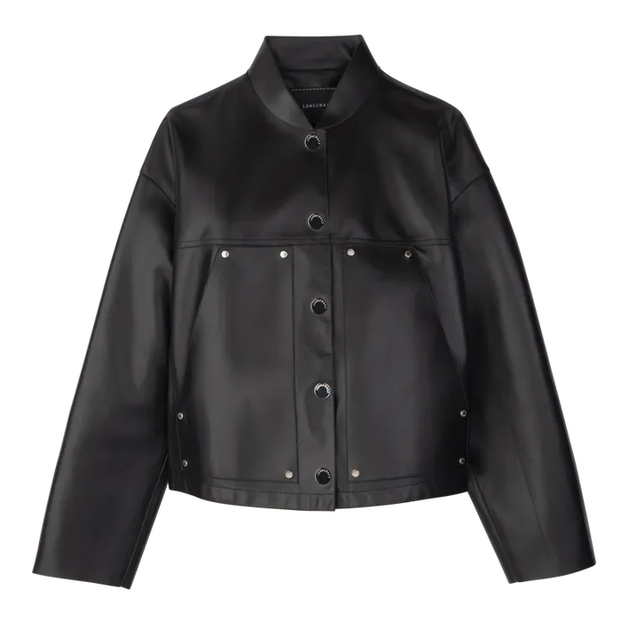 Jacket Black Coats and Jackets Longchamp Women