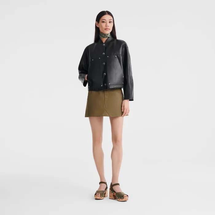 Jacket Black Coats and Jackets Longchamp Women Jacket Black Coats and Jackets Longchamp Women