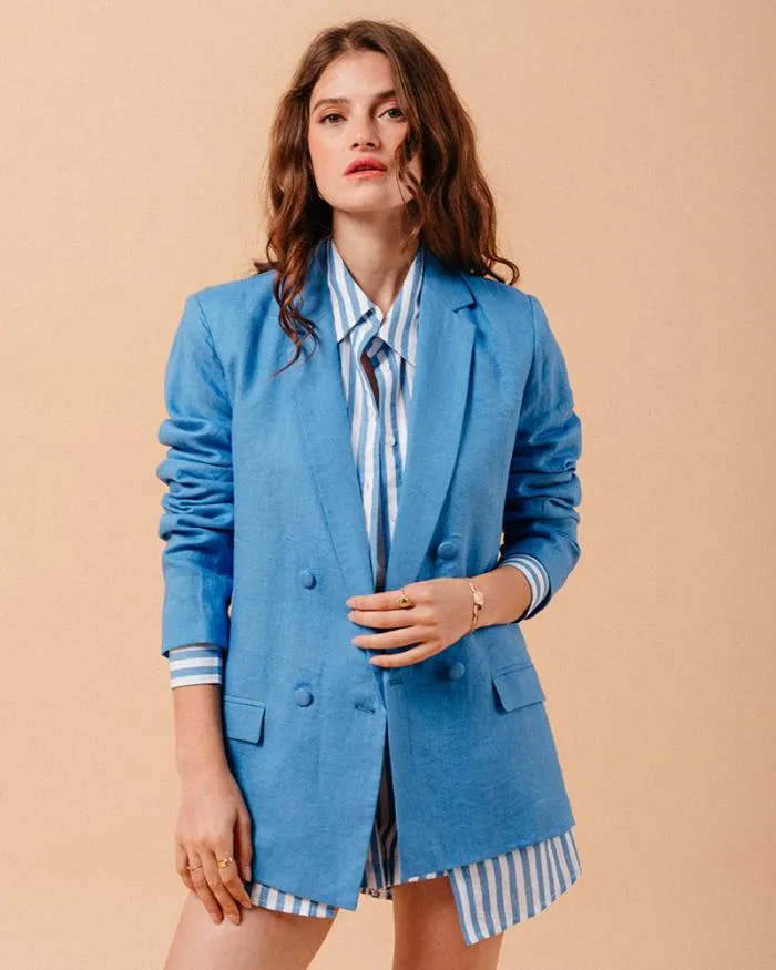 JACKET BLEU MOZART Shop Grace and Mila Blazers