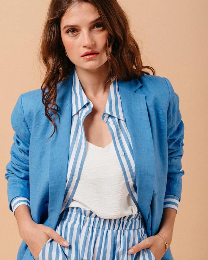 JACKET BLEU MOZART Shop Grace and Mila Blazers