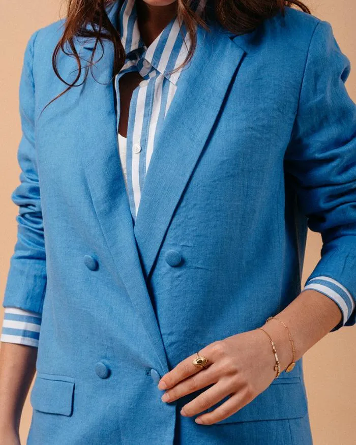 JACKET BLEU MOZART Shop Grace and Mila Blazers