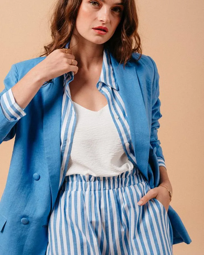 JACKET BLEU MOZART Shop Grace and Mila Blazers
