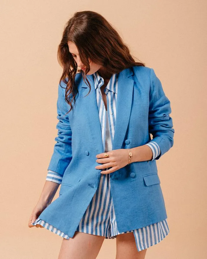 JACKET BLEU MOZART Shop Grace and Mila Blazers